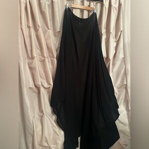 Black scarf shawl stole cape hijab Dubai rhinestones crystals chiffon  long